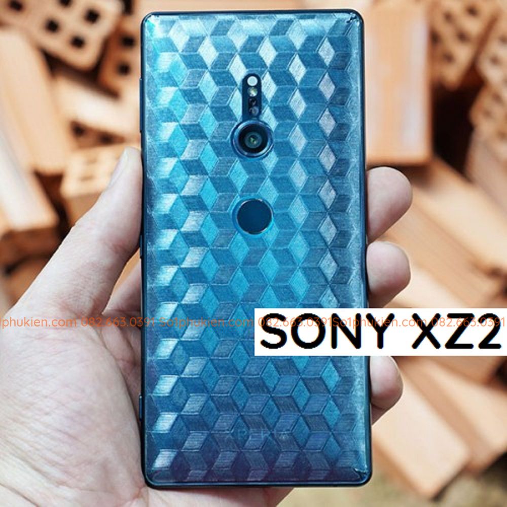 [HCM]Miếng dán mặt lưng skin carbon Sony XZ2 / XZ2 premium / XZ2 compact