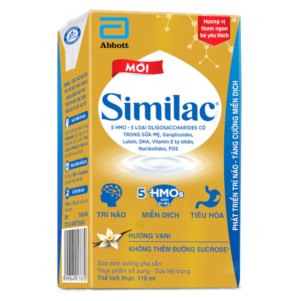 (HSD T2-2025) COMBO Thùng 48 Hộp Sữa Bột Pha Sẵn Similac IQ 110ml.
