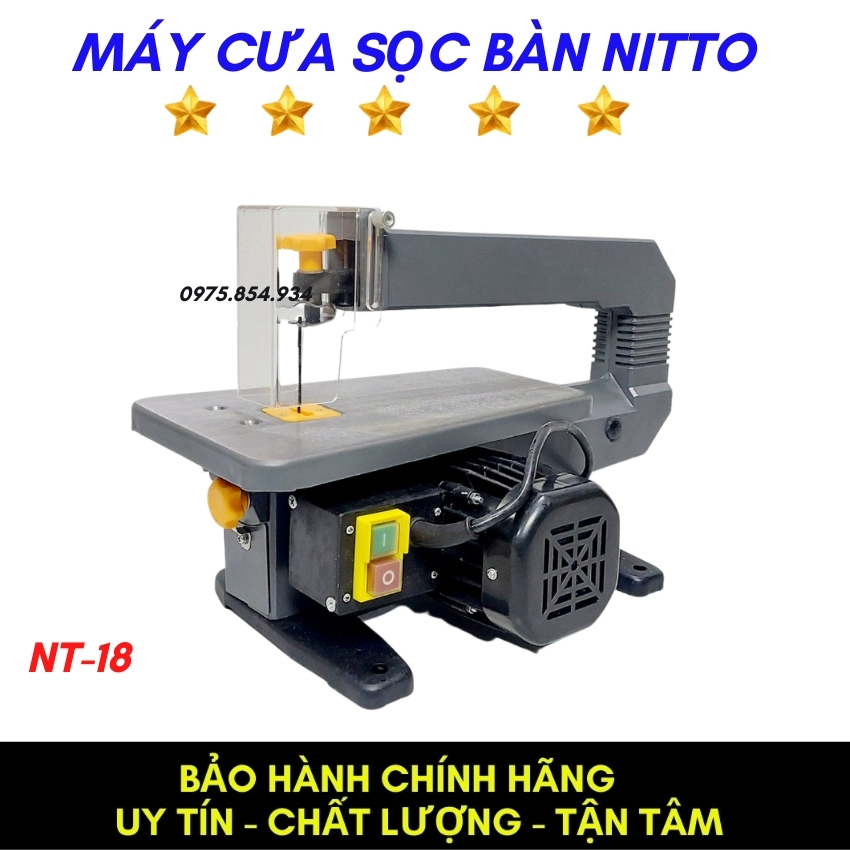 Máy cưa lọng bàn NITTO NT-18 ( 100% dây đồng )
