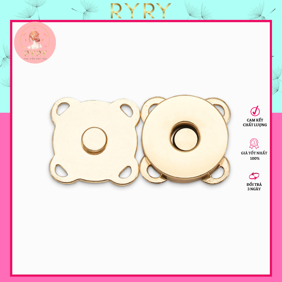 18mm Sewn Magnetic Snap Button