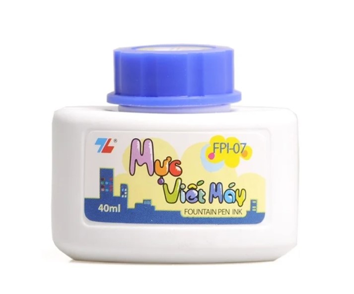 Bình Mực Bút Máy Queen ( Mực xanh)