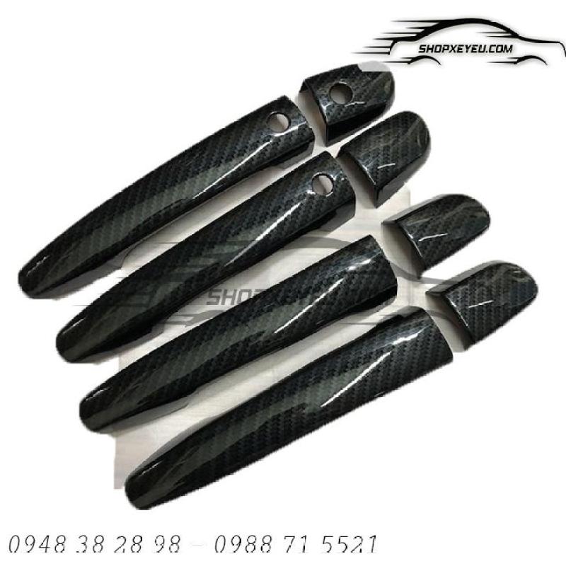 Ốp tay cửa carbon cho các dòng xe mazda 2, mazda 3, mazda 6, mazda CX5