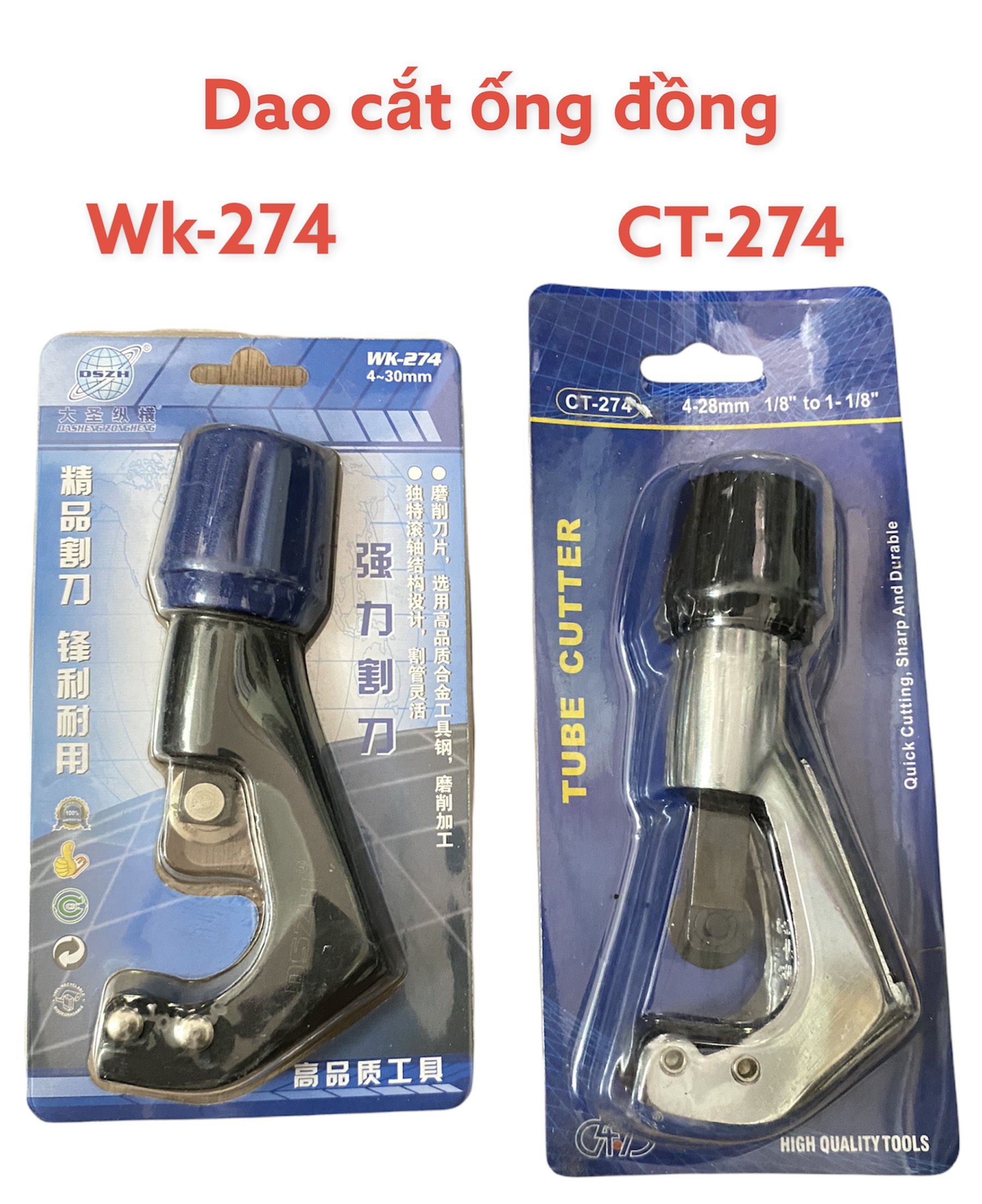 Dao cât ống đồng wk-274 và ct-274