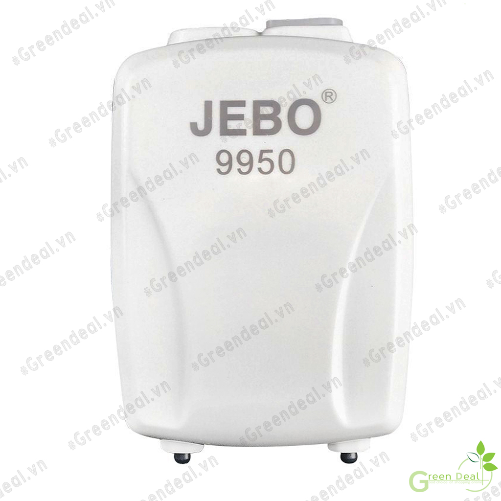Jebo - ac/dc air pump | máy bơm sủi oxy tích điện cho hồ cá thủy sinh