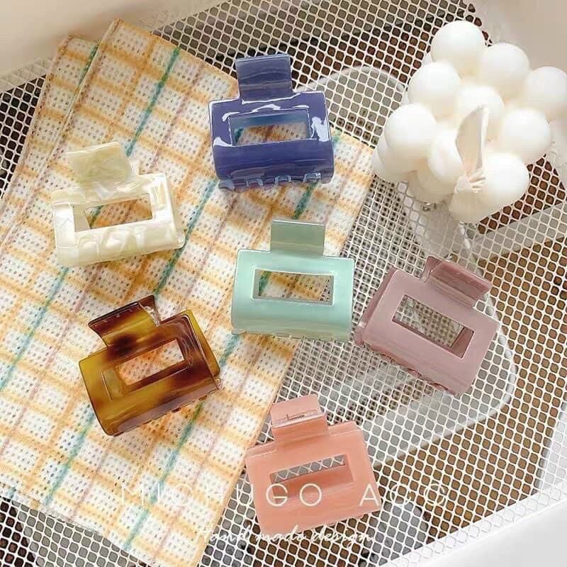 Kẹp tóc , Cặp tóc càng cua trong suốt phong cách hàn quốc