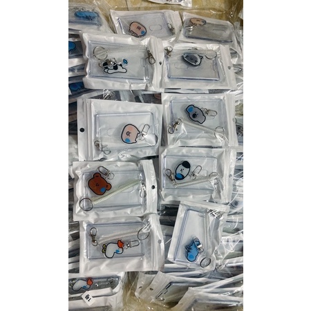 Móc Khoá Top Loader, Bao Trong Suốt Đựng Card, Ảnh Idol