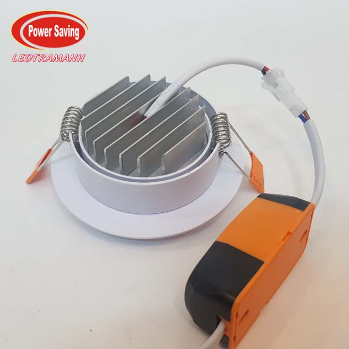 Đèn led âm trần 3w mắt ếch cao cấp