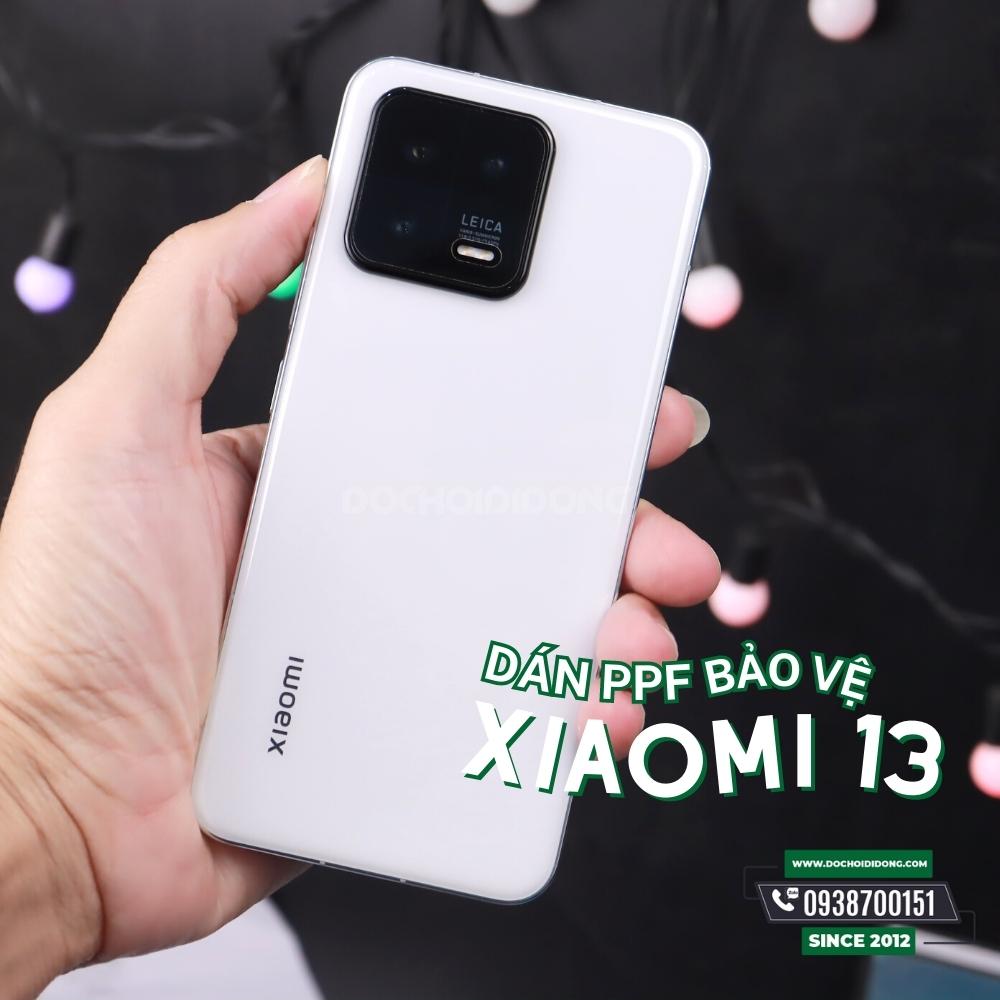 Miếng dán ppf hydorgen xiaomi 13 - 13 pro trong, nhám, đổi màu cao cấp