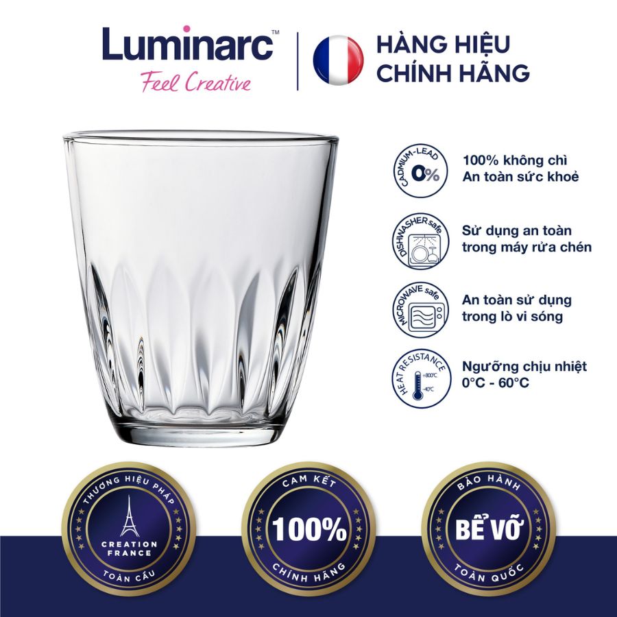Bộ 6 ly thuỷ tinh luminarc neo 310ml