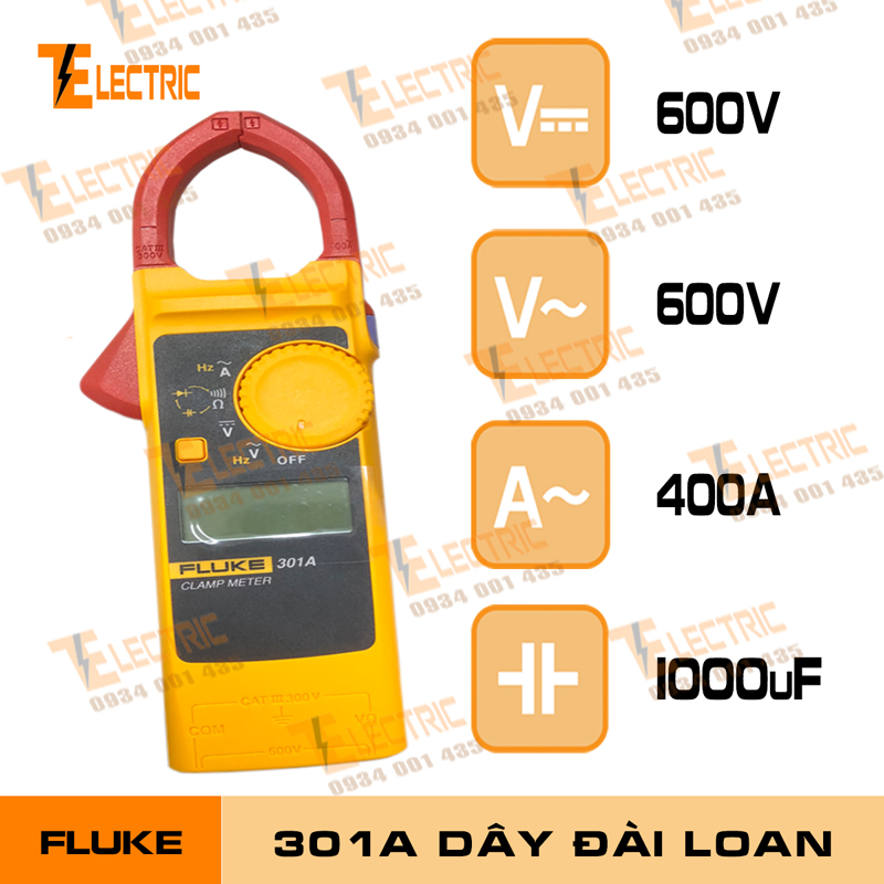 Fluke 301A 301B 301C 301D 301E Dây Đài Loan