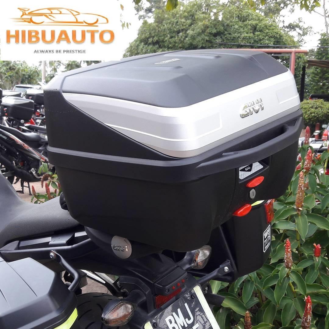 [HCM]Thùng đựng đồ xe máy Givi B32N Bold 32L Monolock System Technology Tặng đế đệm