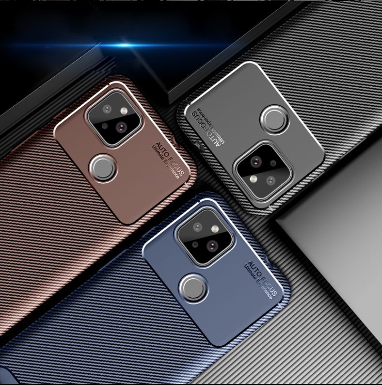 [HCM]Ốp lưng Google Pixel 4A chống sốc Rugged Armor vân carbon