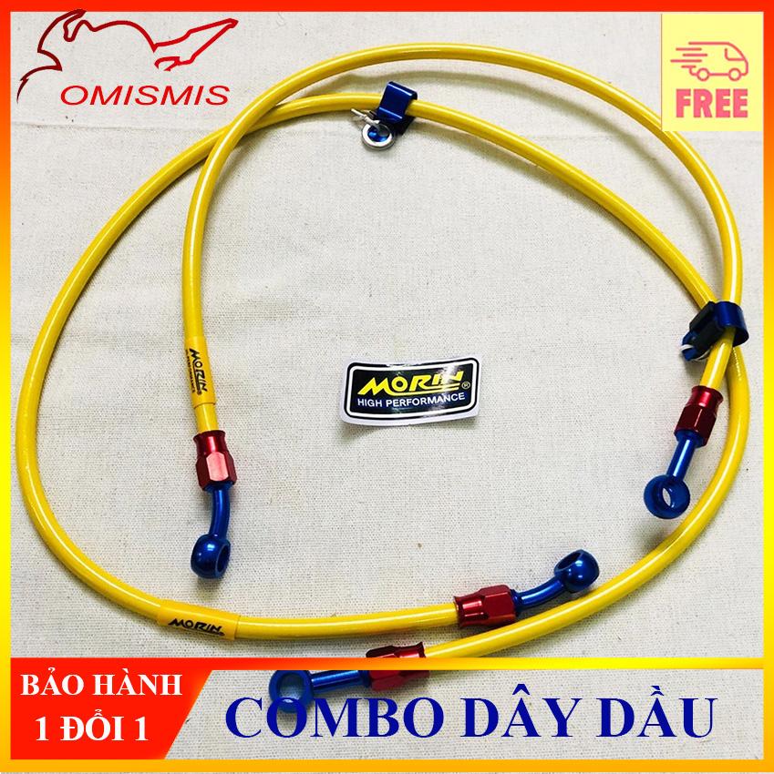 [HCM][MÀU VÀNG] COMBO DÂY DẦU MORIN THẮNG ĐĨA TRƯỚC SAU ĐỦ BỘ HÀNG XỊN PHÙ HỢP NHIỀU LOẠI XE