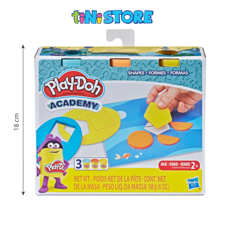 Bộ đồ chơi đất nặn hình học cơ bản Play-Doh E3705