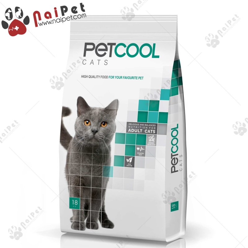 Thức Ăn Hạt Cho Mèo Trưởng Thành Petcool Cats 1kg