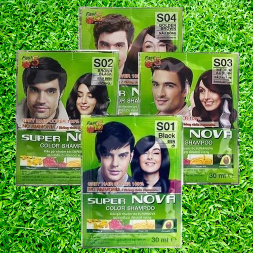 Dầu gội nhuộm tóc Super Nova