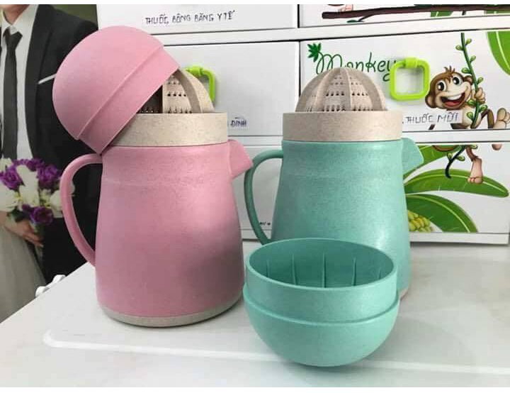 [SALE OFF] Bình vắt cam lúa mạnh cầm tay tiện ích