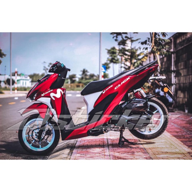 [TP.HCM] Tem Vario mẫu Movistar Rời - dán xe đỏ [KÈM QUÀ TẶNG]