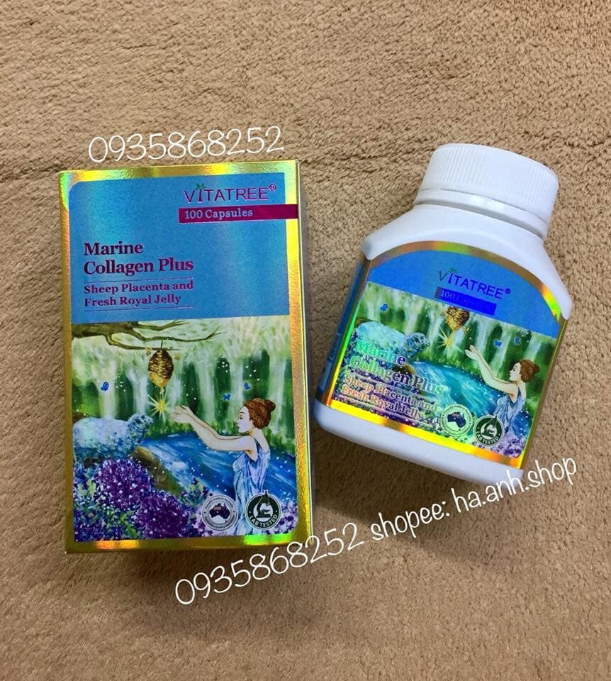 Vitatree Marine Collagen Plus 100 viên