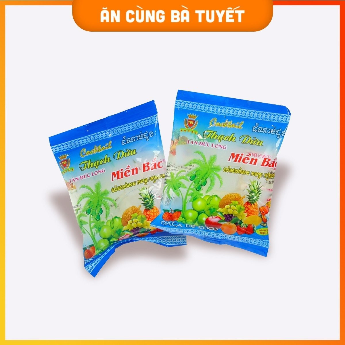 Combo 20 Gói THẠCH DỪA Giải Khát Mùa Hè