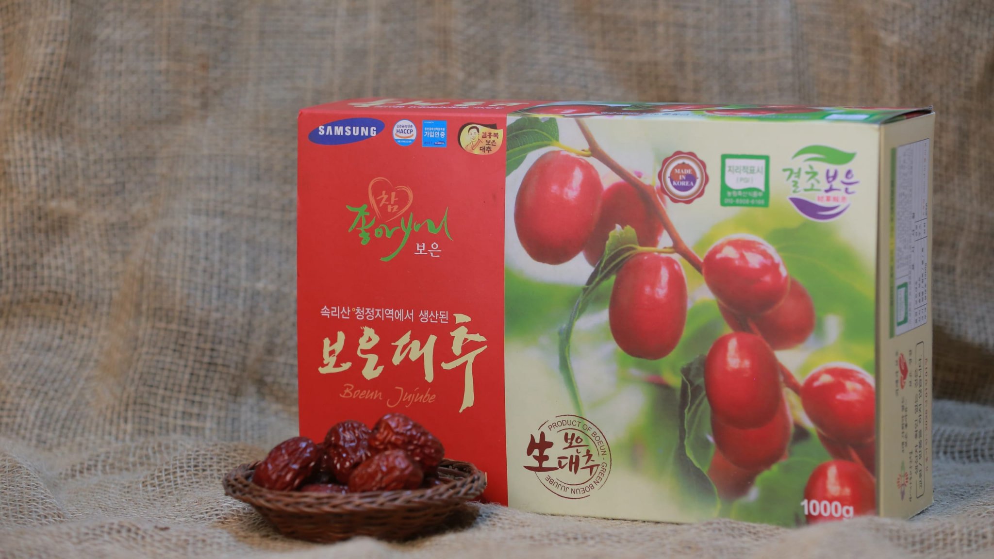 Táo đỏ sấy khô Hàn quốc 1kg