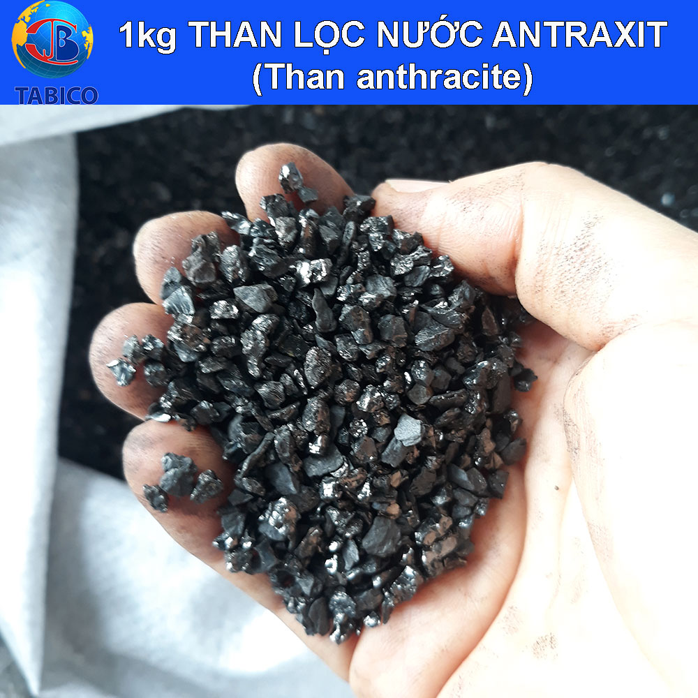 Than hoạt tính lọc nước Antraxit - 1KG