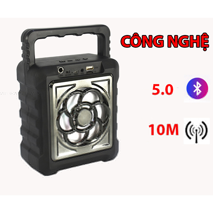 LOA TỐT- Loa bluetooth hát karaoke kèm mic, loa bluetooth hát karaoke mini, loa kẹo kéo mini giá rẻ, loa karaoke bluetooth gia đình