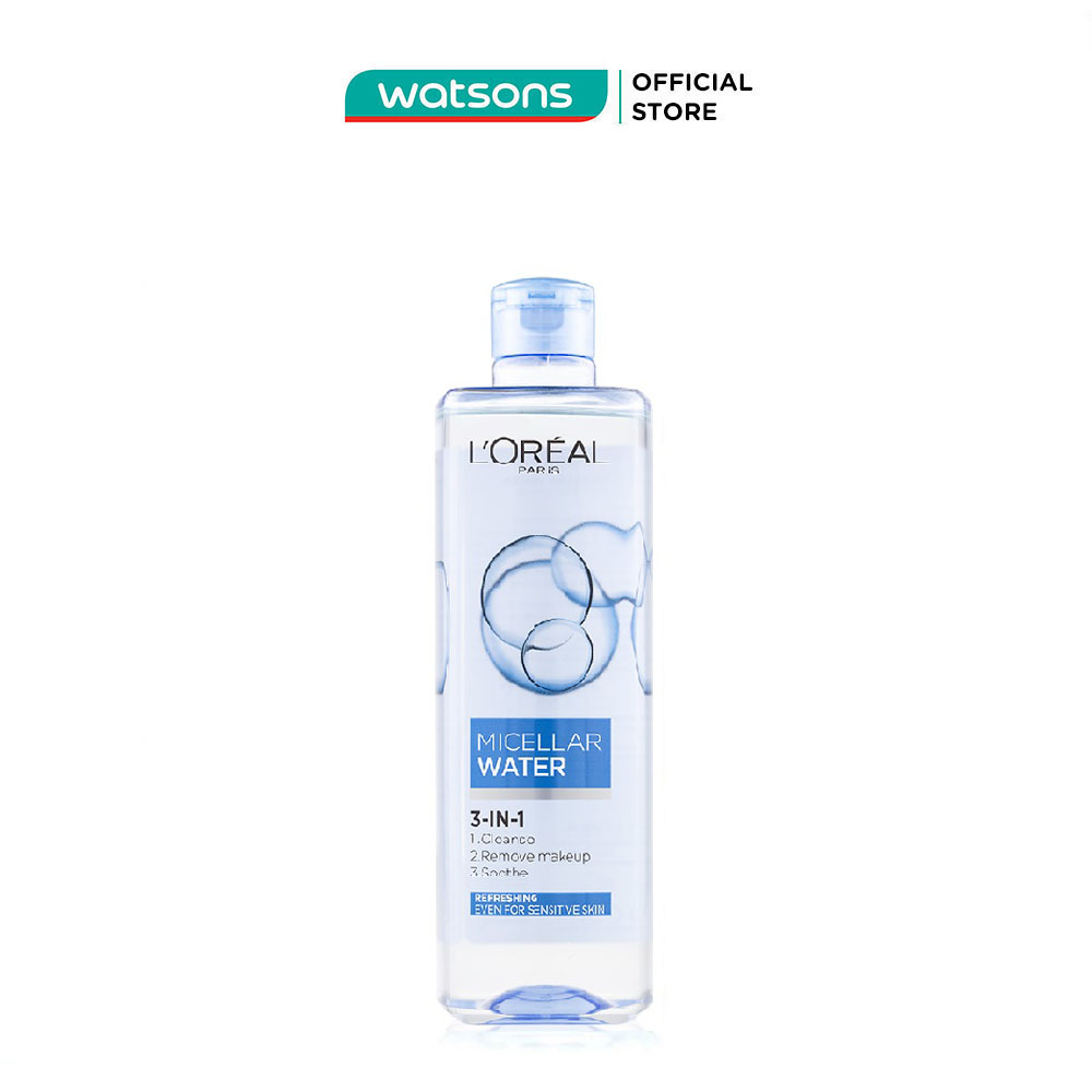 Tẩy Trang L'Oreal Paris Skincare Micellar Tươi Mát 400ml