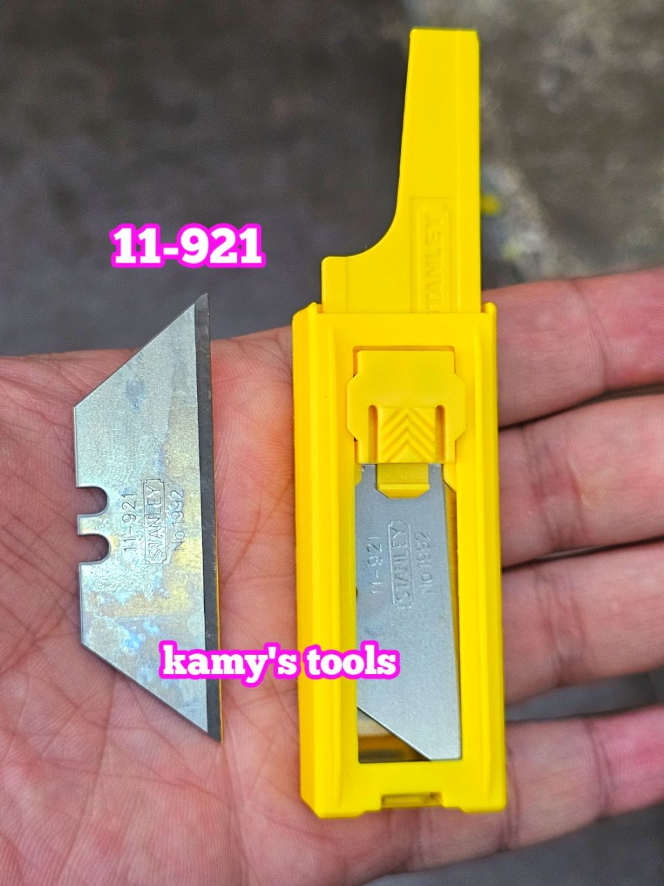 Lưỡi Dao Rọc Cáp Thẳng Stanley 11-921 (10 Lưỡi/Hộp) Lưỡi Dao Stanley