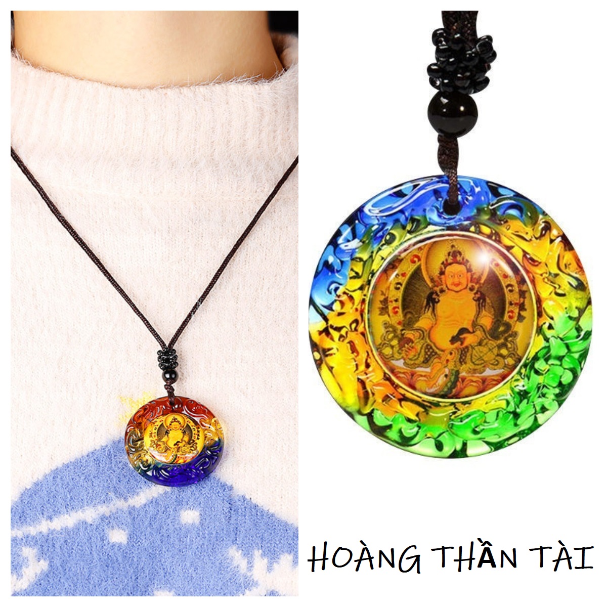 Dây chuyền hoàng thần tài may mắn -hoàng tài bảo thiên dchoangthantai11
