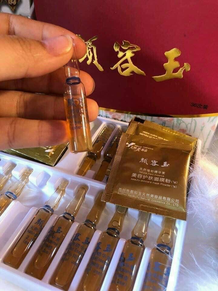 BỘ MẶT NẠ THUỐC BẮC 36 Ống - Hàng Cao Cấp