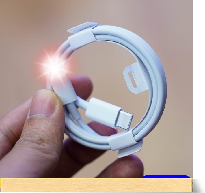 Cáp Sạc Nhanh Type C to Cho iphone' đời cao 8/X/XR/XS/Macbook USB - C To ling