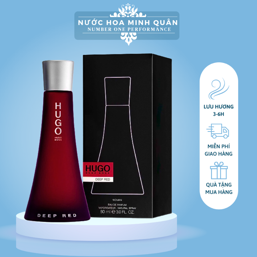 Nước Hoa Nữ Hugo Boss Deep Red 90Ml