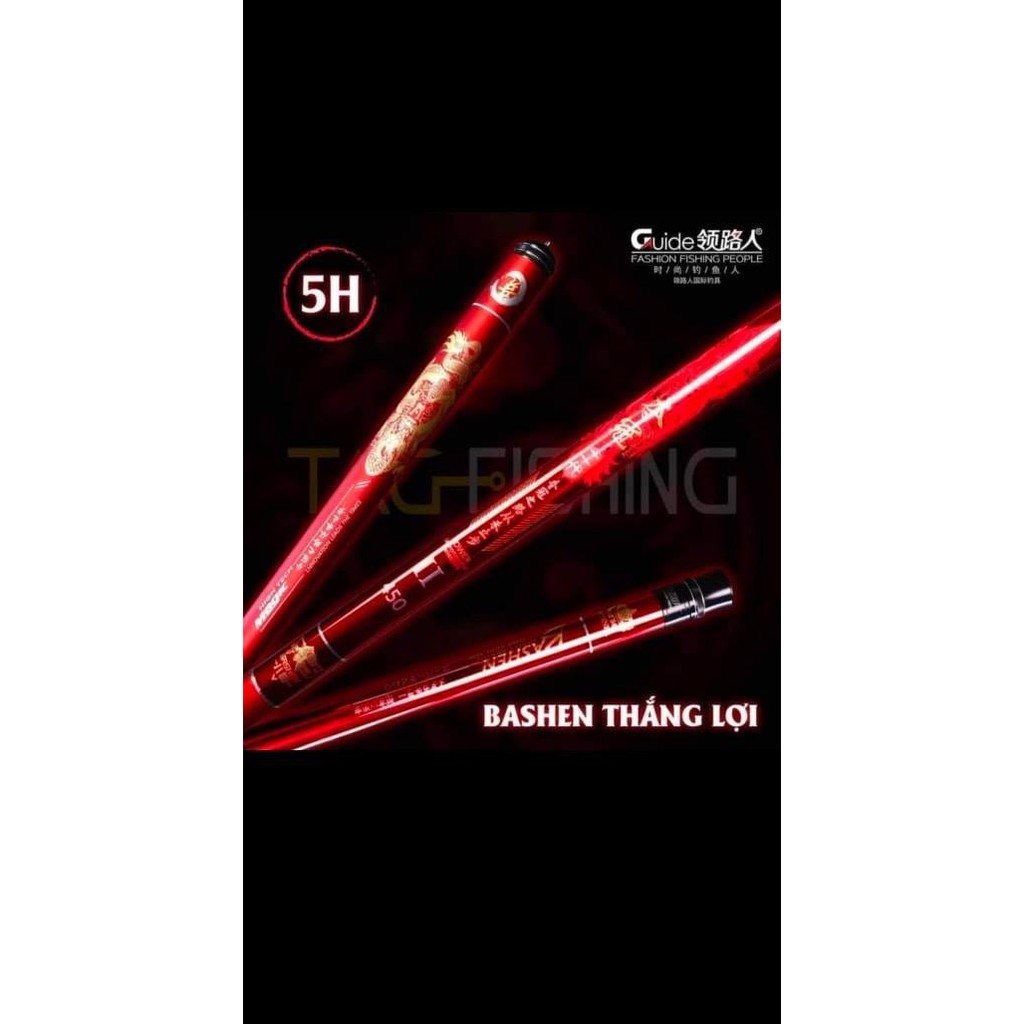 Cần Tay Guide Bashen Thắng Lợi Đỏ 5H