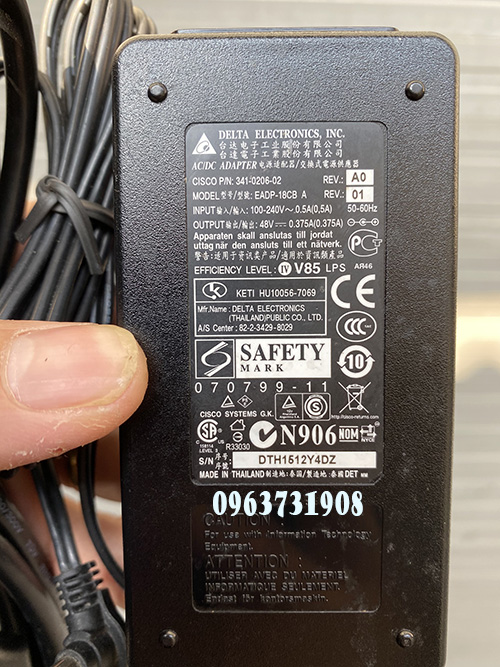 Adapter nguồn wifi cisco 48v 0.75A - MixASale