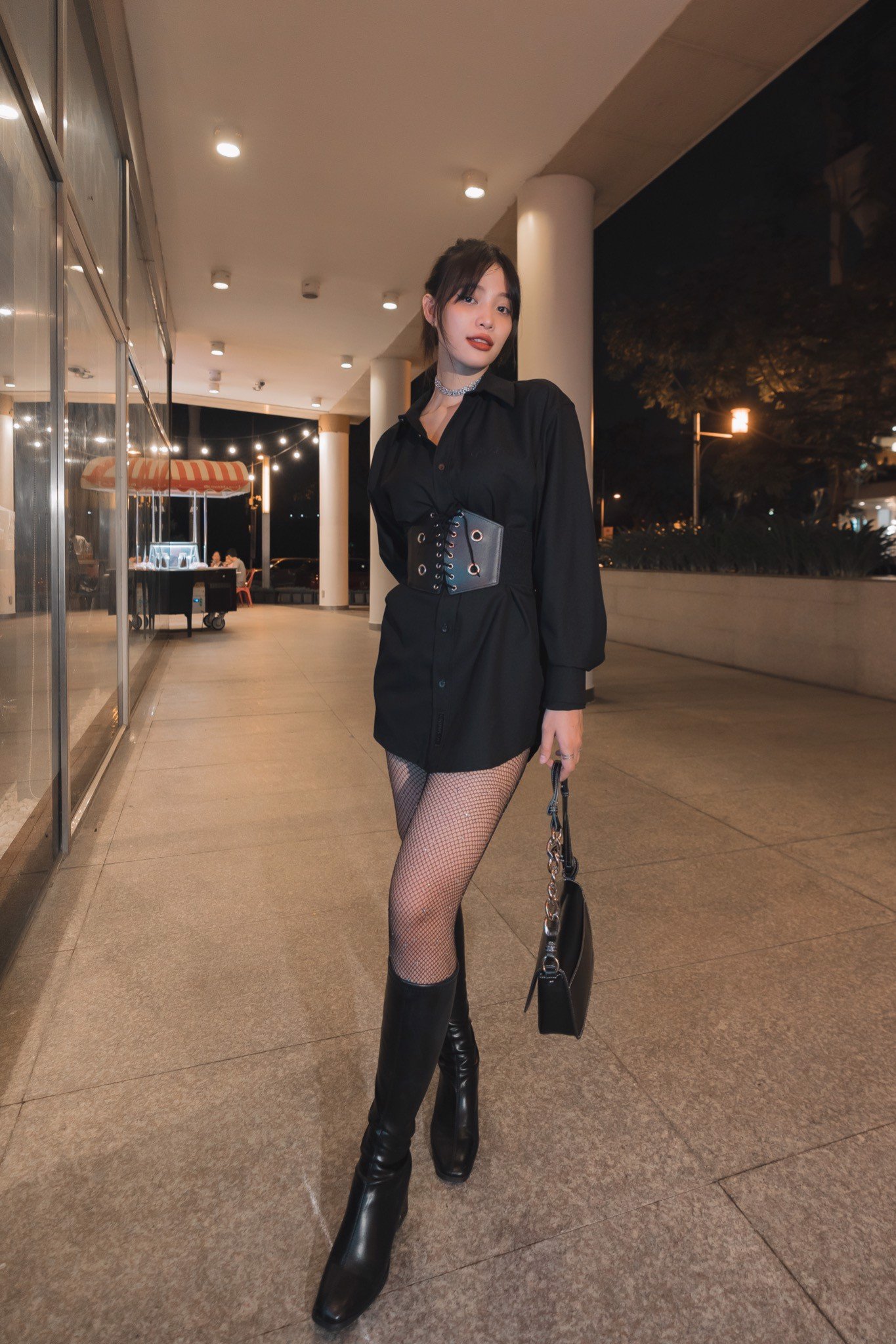 Grimm DC Ivory 14th shirt a.k.a Sơ mi 14th - Black