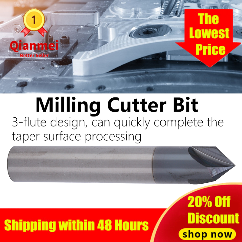 Mũi Dao Phay, Máy Phay Vát Mép, Bền Cho Vật Tư Công Nghiệp D6 * 90 ° * 50L