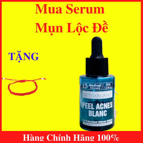 [HCM]Serum Mụn Lộc Đề H - Peel Acnes Blanc H 40ML tặng vòng tay chỉ đỏ
