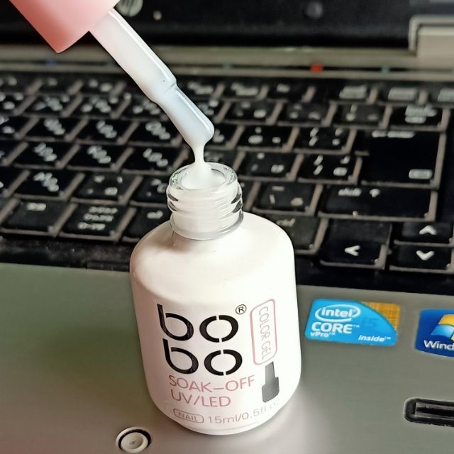 Sơn thạch bobo Màu nước gạo - Chai 15ml - Nail 937