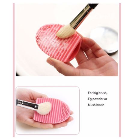 Dụng cụ vệ sinh cọ trang điểm silicone