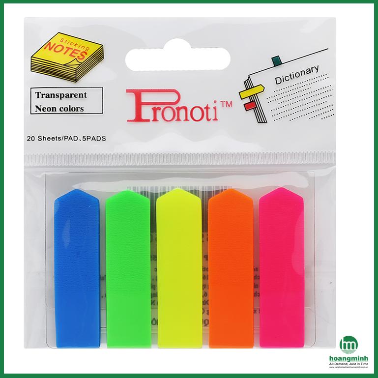 Giấy phân trang 5 màu Pronoti 40434