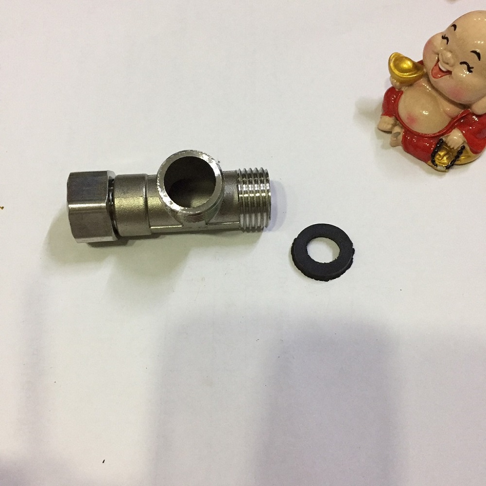 [HCM]TÊ CẦU CHIA NƯỚC INOX REN 21