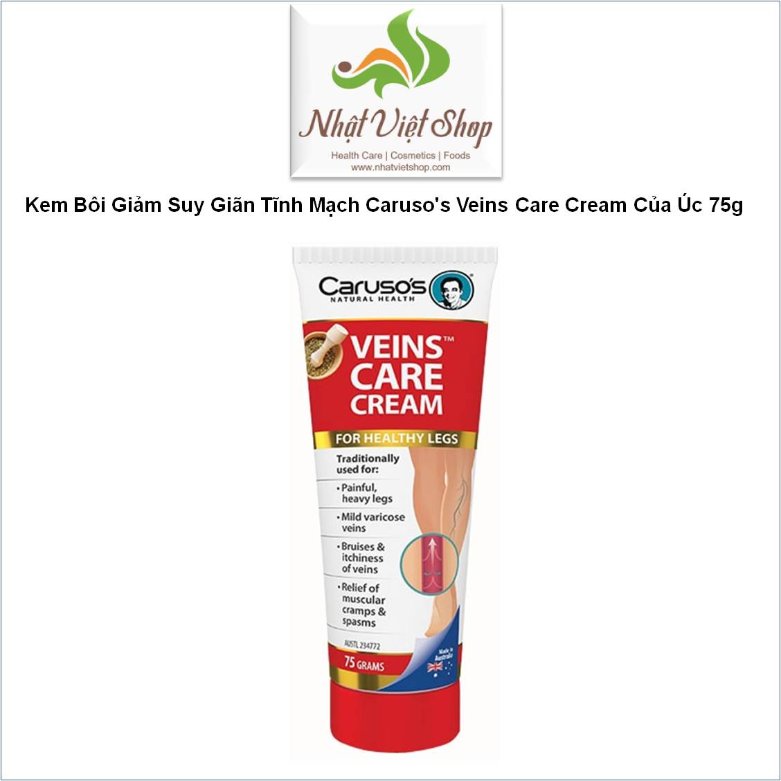Sale!!!! tpcn - bộ đôi hỗ trợ giảm suy giãn tĩnh mạch caruso