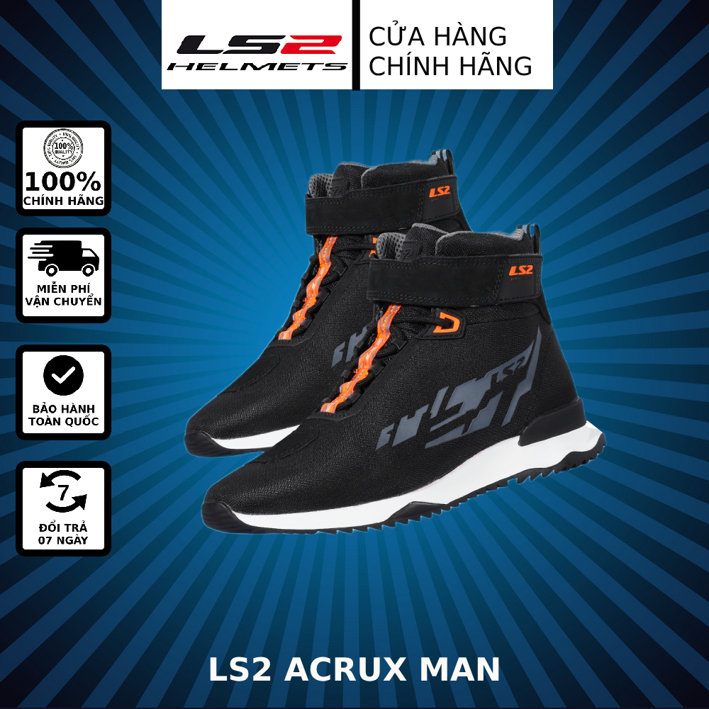 LS2 Acrux man safety shoes motobike