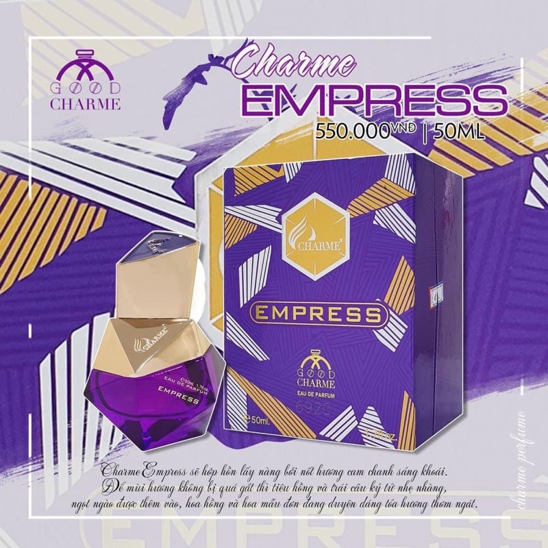Nước hoa nữ lục giác goodcharmee Empress 50ml.