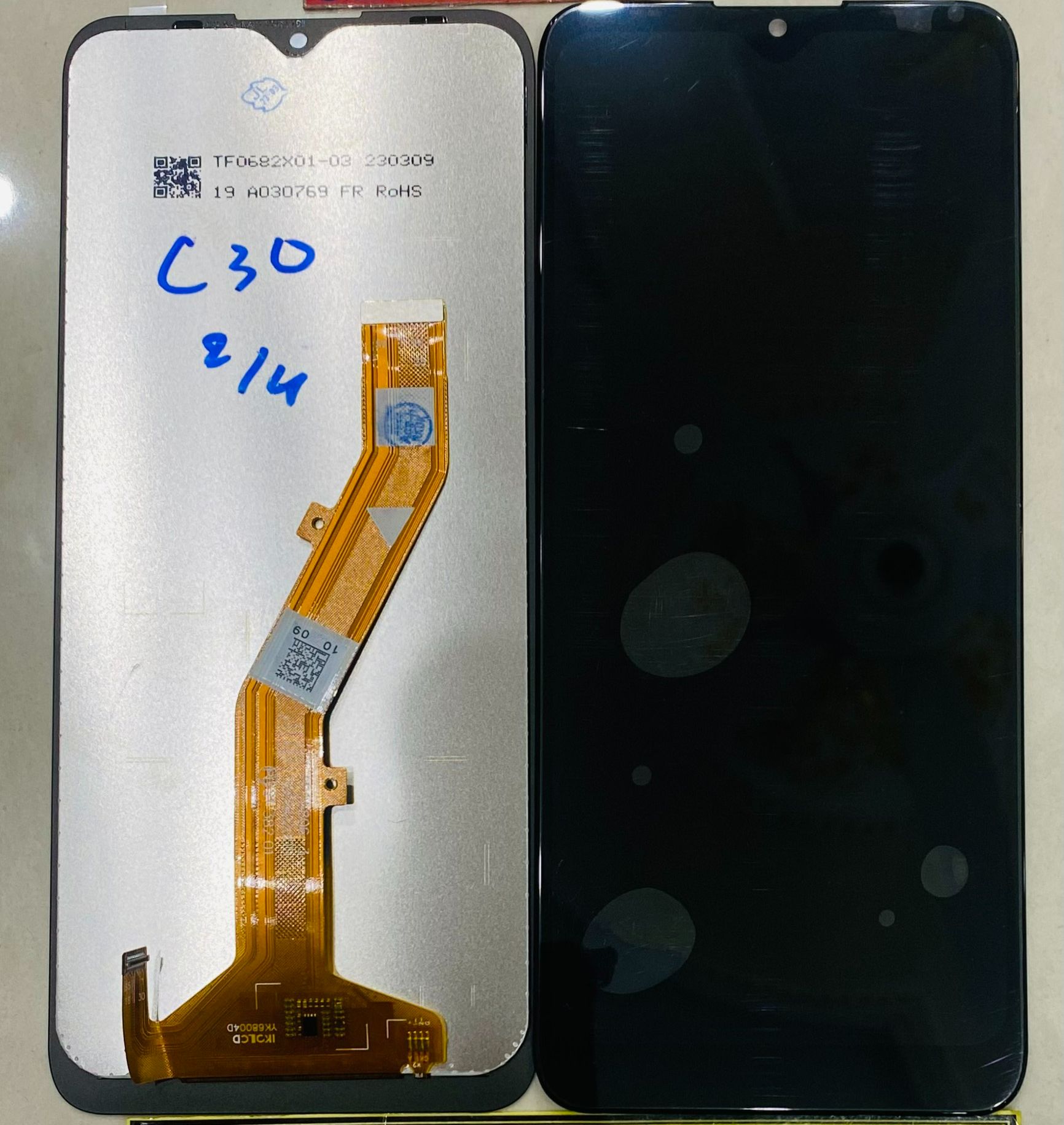 Màn hình tương thích nokia c30, loại zin
