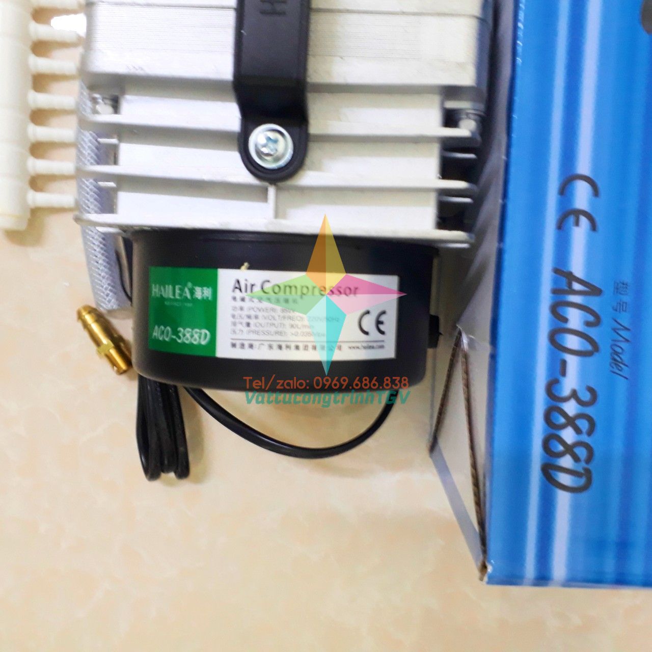Bơm khí sủi bể cá HAILEA ACO công suất 60W - 85W