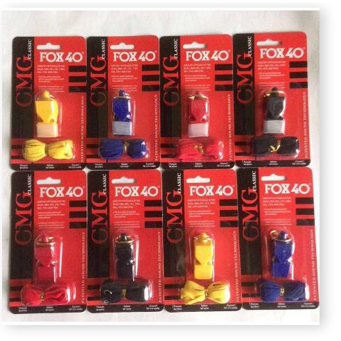 [HCM]Còi Fox 40 còi nhựa có dây đeo cổ