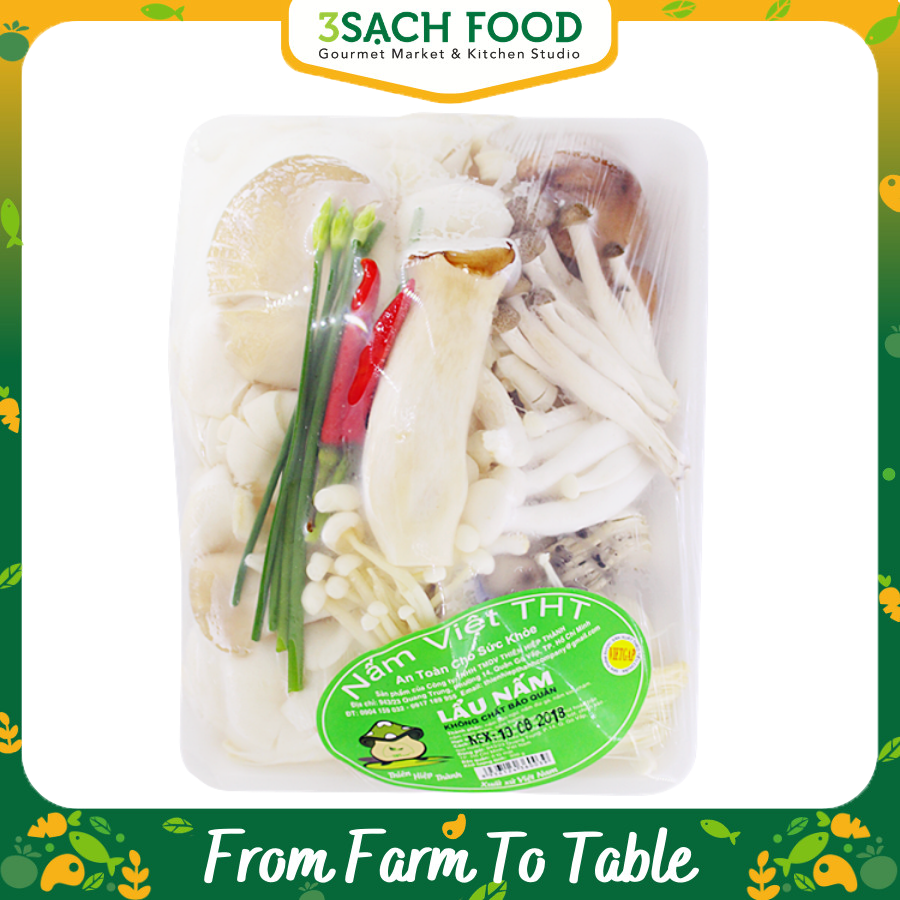 Lẩu nấm THT - vĩ 300gr