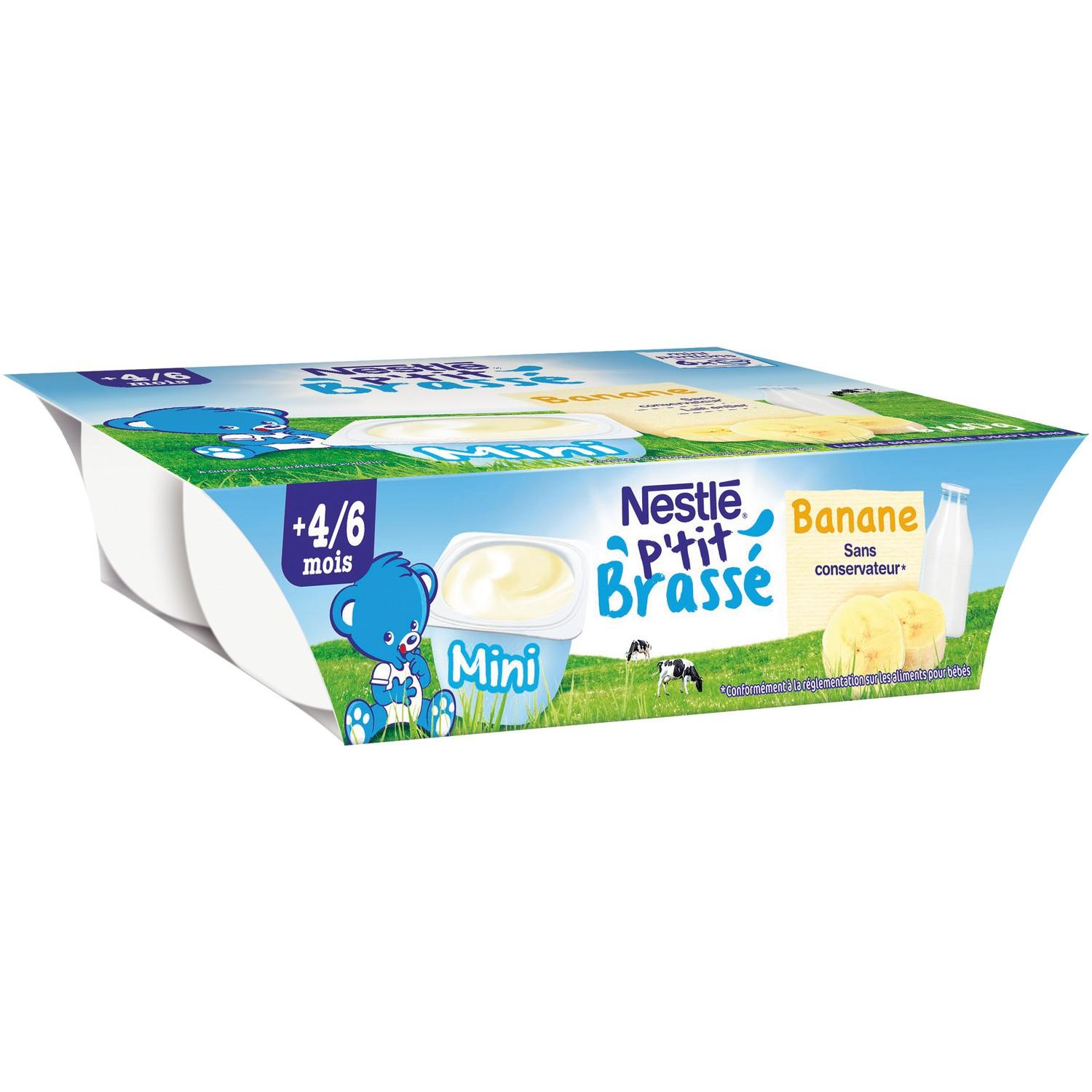 SỮA CHUA VÀ VÁNG SỮA MINI NESTLE PHÁP CHO BÉ TỪ 4M+